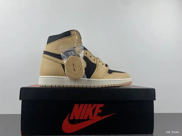 1st Kicks Shoes 555088-202 1 OG Jordan Heirloom High Air 0616